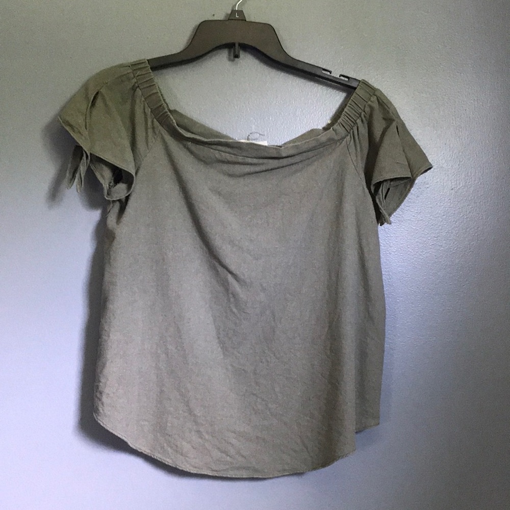 Off the shoulder blouse